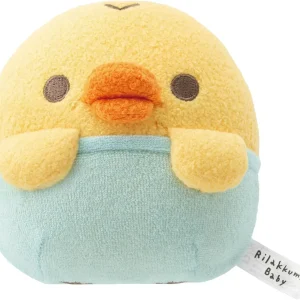 Agatsuma Rilakkuma Kiiroitori Baby Plush Toy - Washable, 11cm