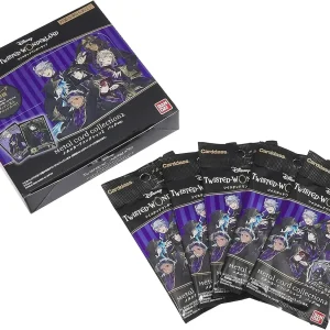 Bandai Disney Twisted Wonderland Collectible Metal Card Set