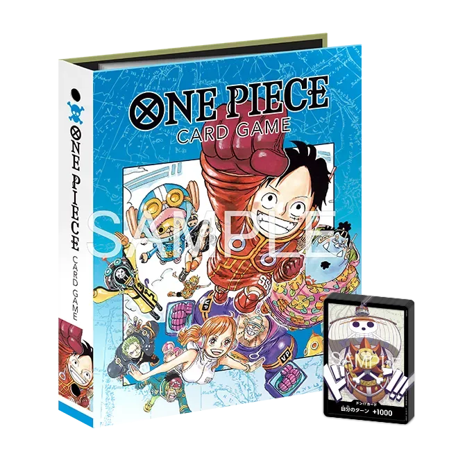 Bandai ONE PIECE Card Game Official 9 Pocket Binder Vol. 1 with Don!! Cards