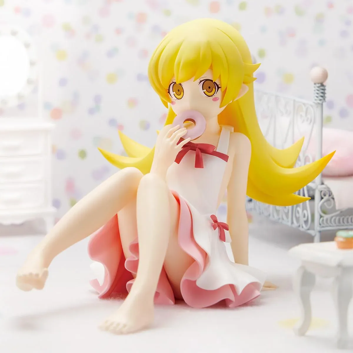 Banpresto Monogatari Series Shinobu Oshino Relax Time Figure Collectible - Image 2