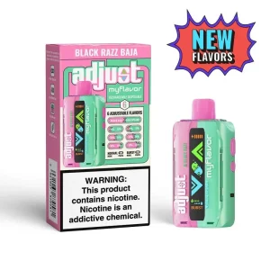 Black Razz Baja - Adjust MyFlavor 40K Disposable Vape