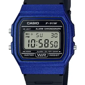Casio F-91Wm-2Ajh Collection Black Watch