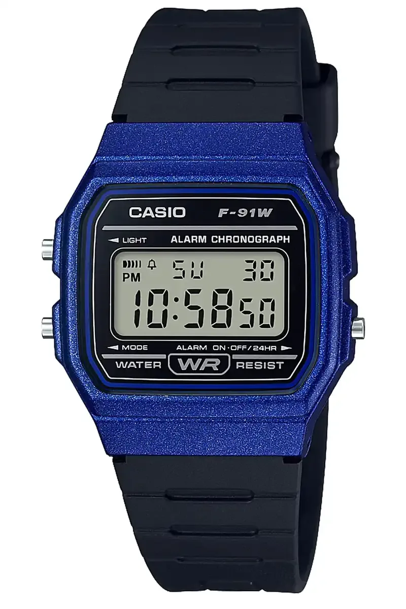 Casio F-91Wm-2Ajh Collection Black Watch