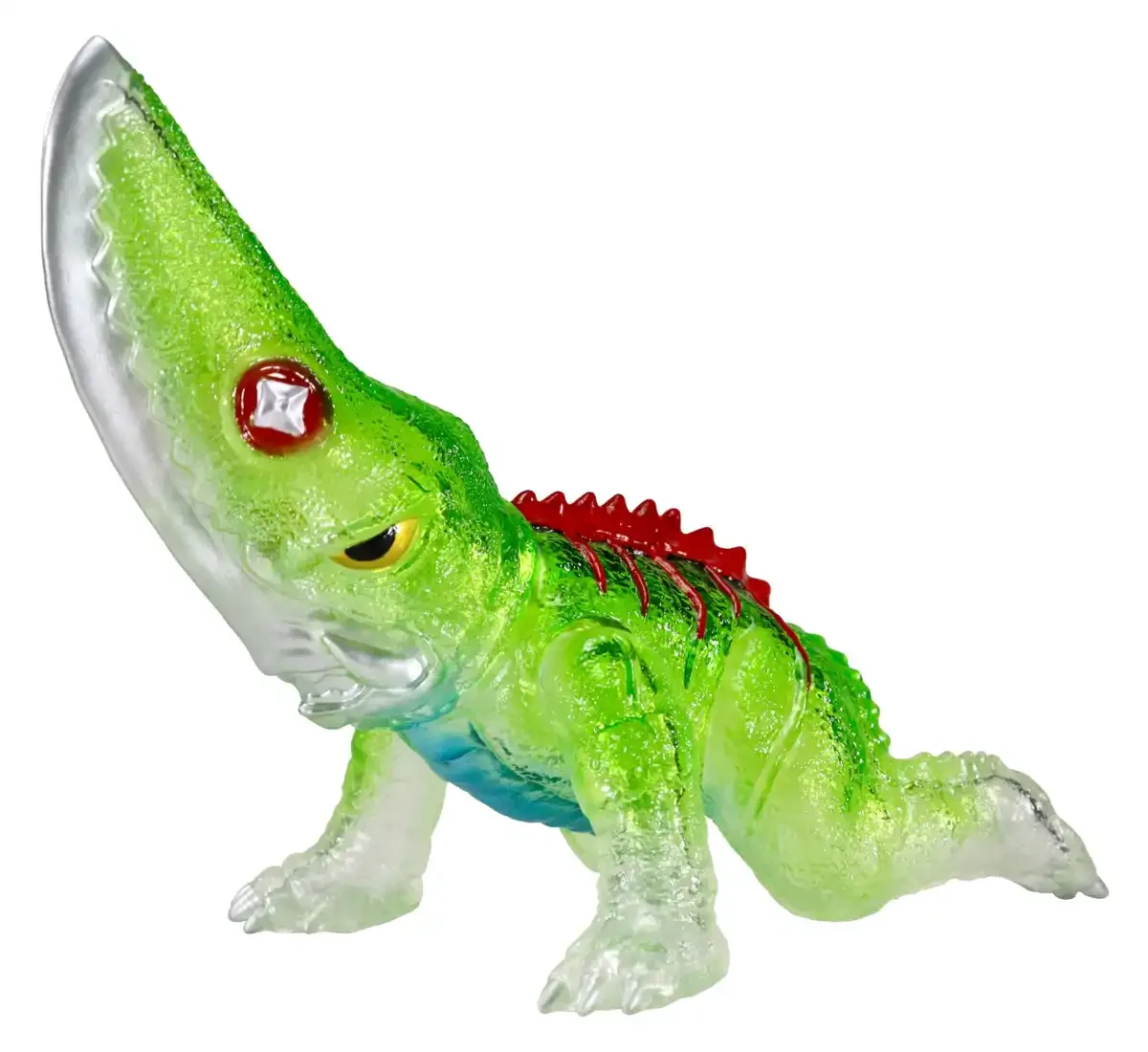 Ccp Middle Size Giant Beast Guiron 1969 Cleargreen Soft Vinyl Figure