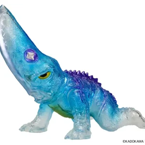 Ccp Middle Size Series Giant Evil Beast Guiron 1969 Clear Blue Vinyl Figure