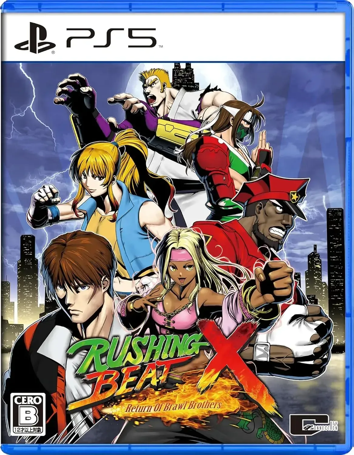 City Connection Rushing Beat X Return Of Brawl Brothers PS5 Action Game