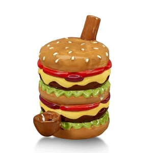 Delish Cheeseburger Pipe - 5in