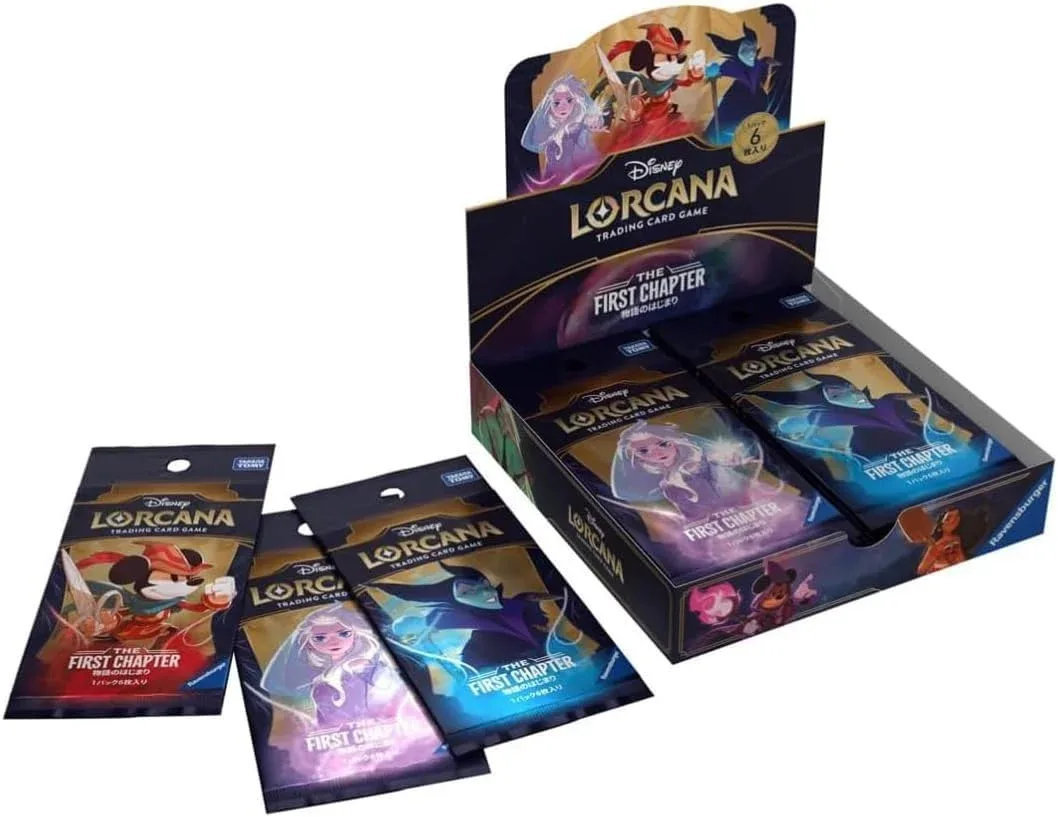 Disney Lorcana Tcg Japanese Booster Box The First Chapter: The Story Begins
