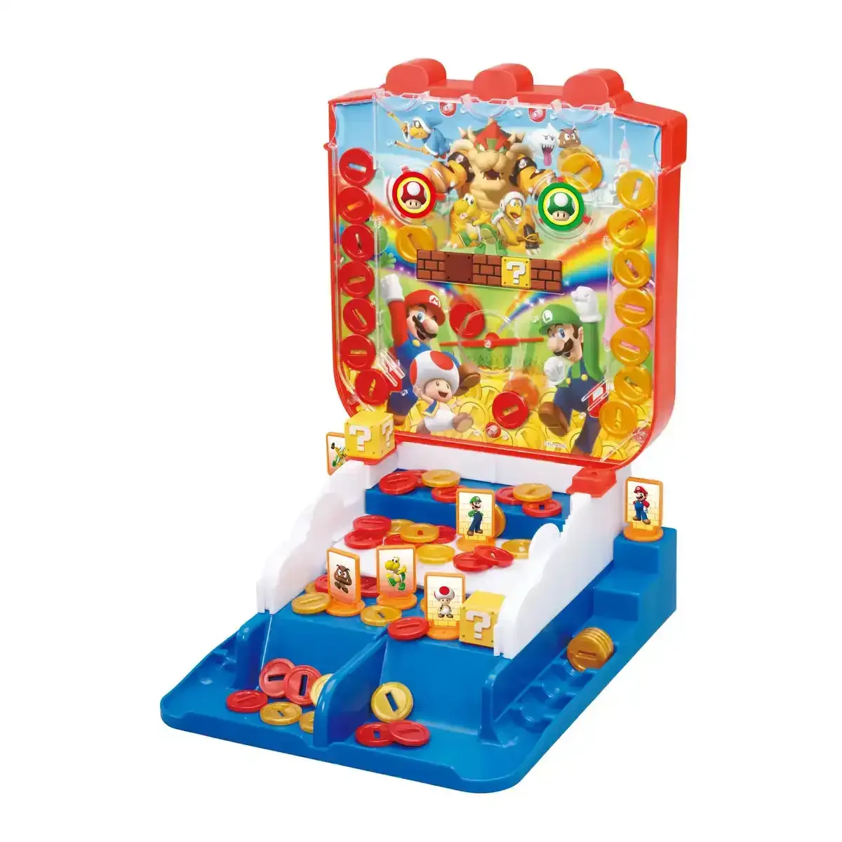 Epoch Super Mario Jackpot Lucky Coin Game St Mark Certified Ages 4+ 1-2 Players