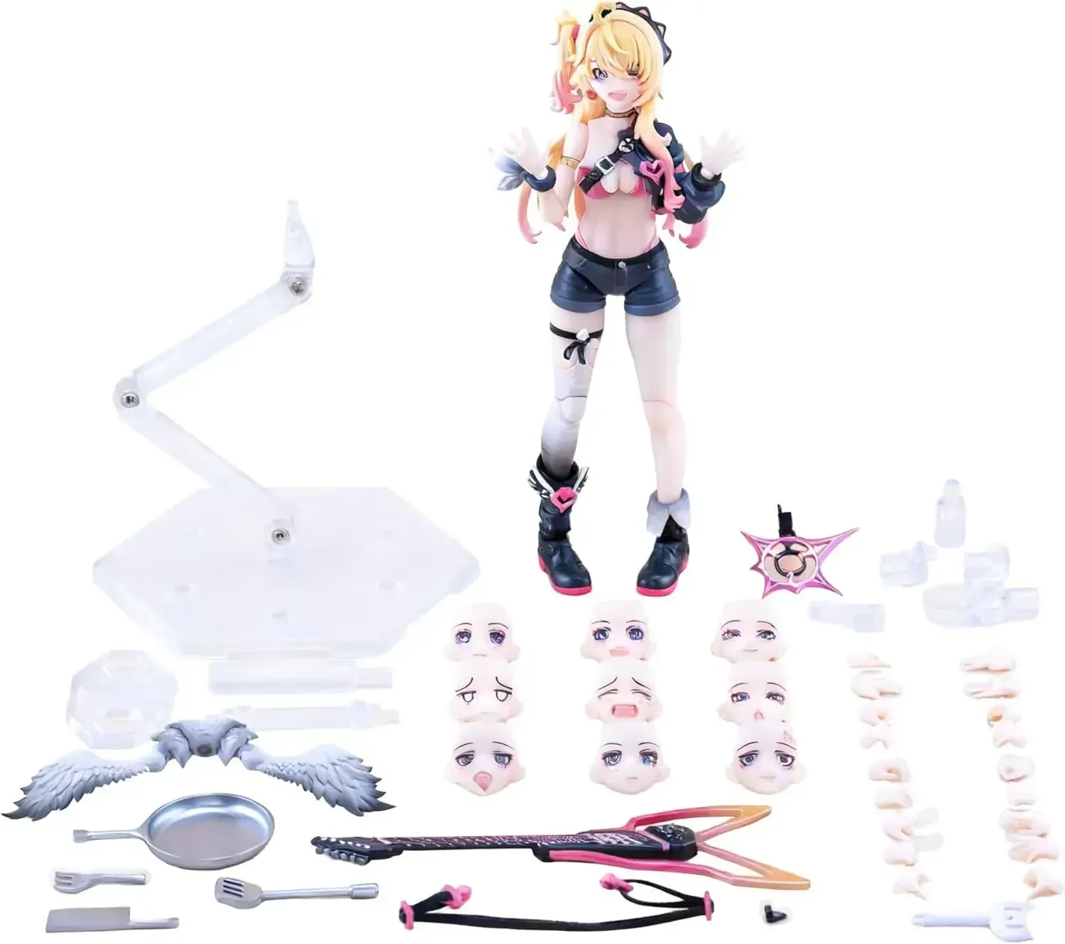 Exssrion Mellin Angel Hoshikawa Yellow Hair 1/12 Scale Figure