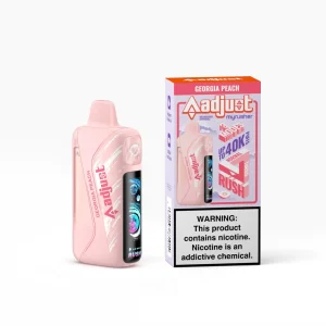 Georgia Peach - Adjust Myrusher 40k Disposable Vape