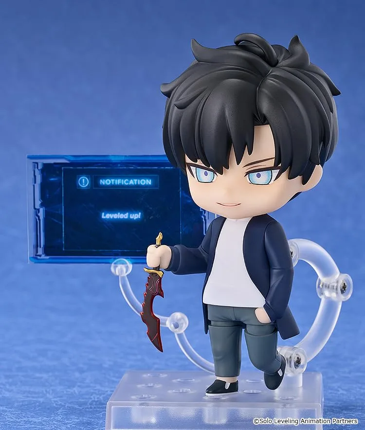 Good Smile Arts Shanghai Sung Jinwoo Nendoroid 2597 Solo Leveling Figure - Image 2