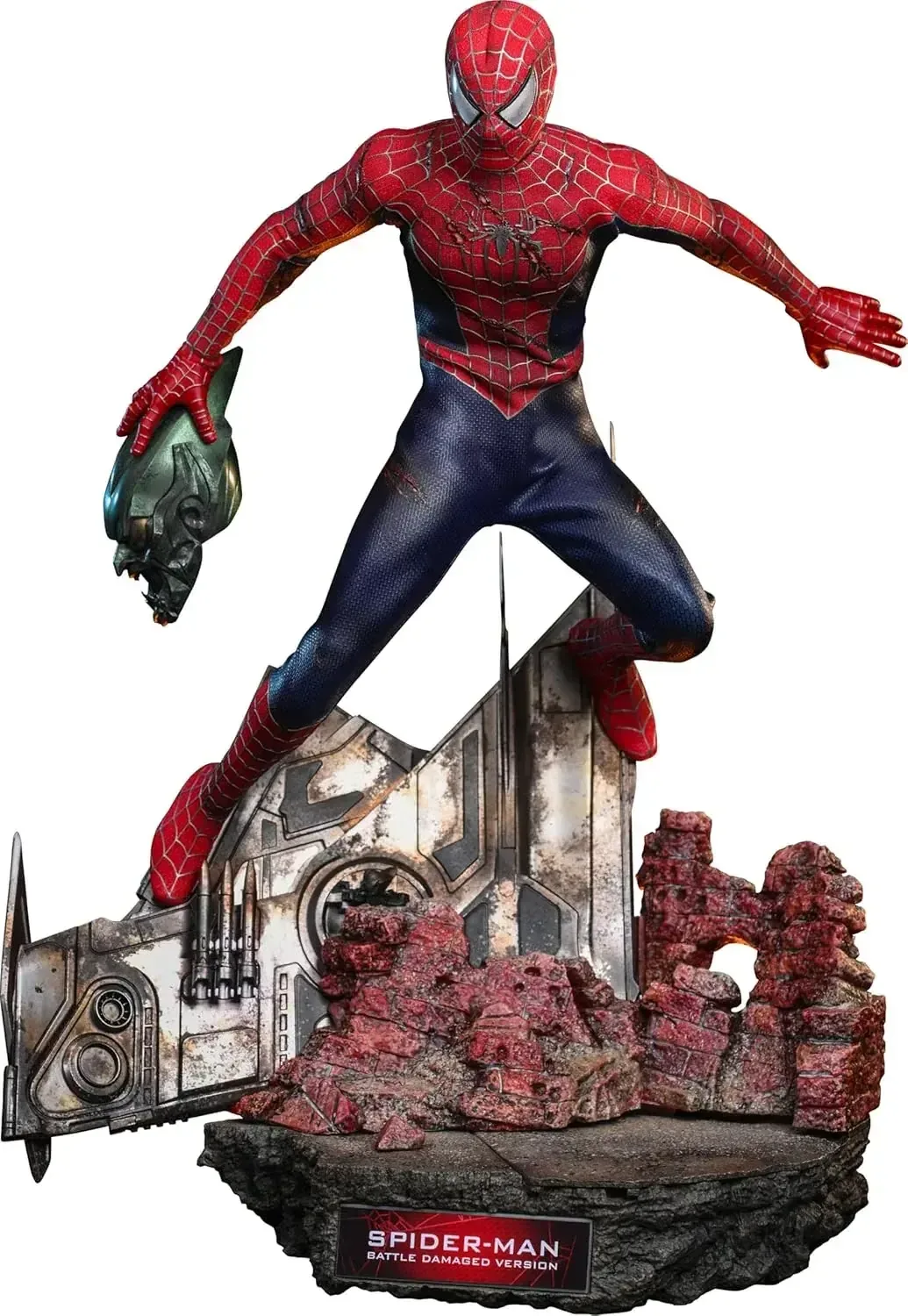 Hot Toys Spider-Man Battle Damaged 1/6 Scale Figure Collectible