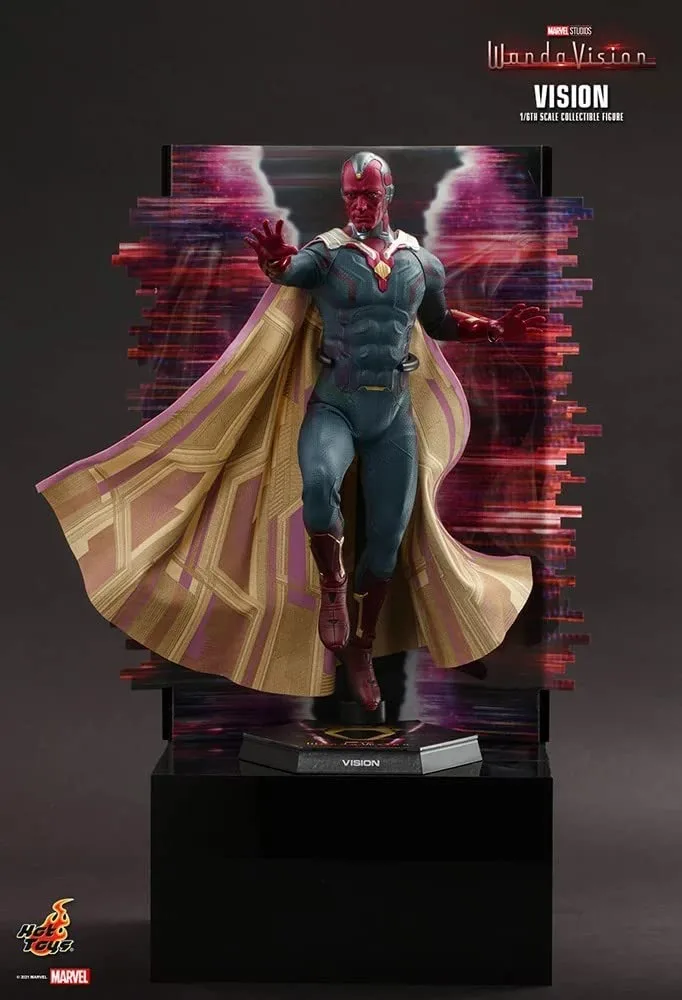 Hot Toys Vision 1/6 Scale Figure - TV Masterpiece Wandavision Red Collectible - Image 2