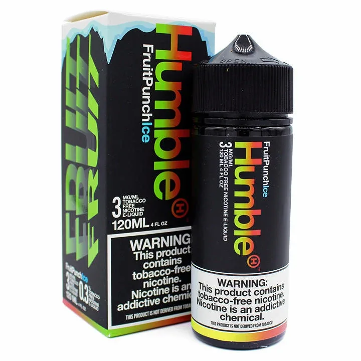 ICE Fruit Punch - 3mg - Humble Juice Co. - 120mL