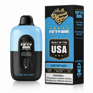 Iced Out Mint - Fifty Bar 20K Disposable Vape