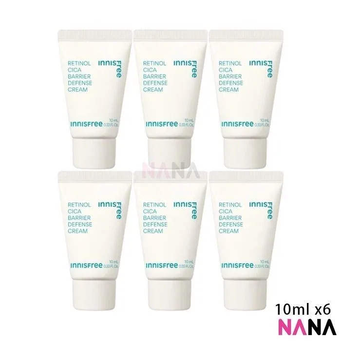 innisfree Retinol Cica Barrier Defense Cream 10ml x6
