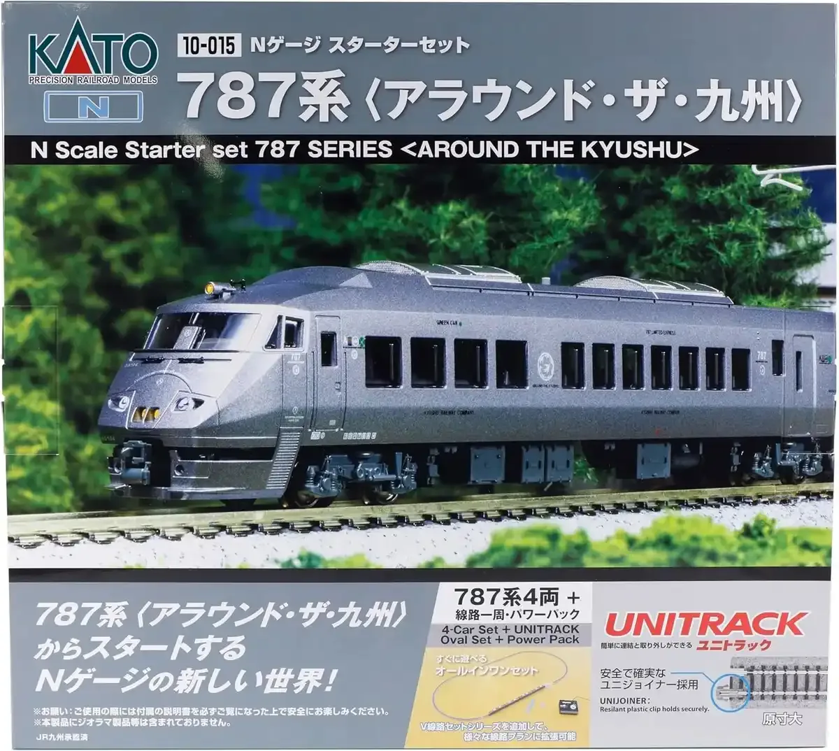 Kato N Gauge 787 Series Kyushu Railway Starter Model Set 10-015