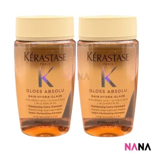 KÉRASTASE Gloss Absolu Bain Hydra-Glaze Shampoo 80ml x2