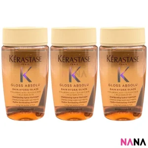 KÉRASTASE Gloss Absolu Bain Hydra-Glaze Shampoo 80ml x3
