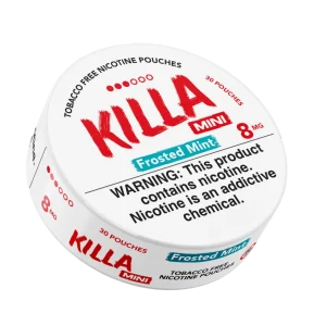 Killa Frosted Mint Mini 8mg Nicotine Pouches (5 Pack)