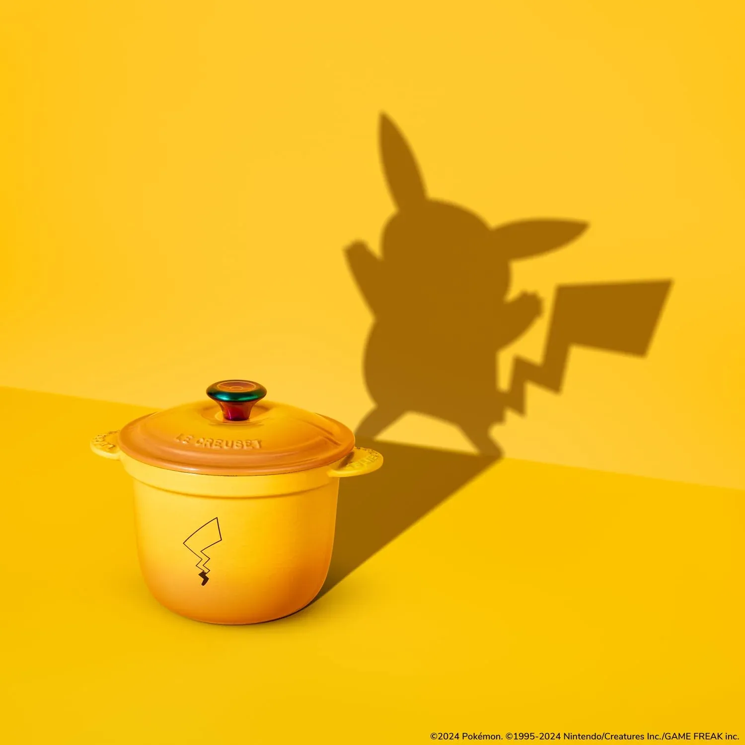 Le Creuset Pokemon Cocotte Every 18 with Iridescent Knob Official Japanese - Image 2