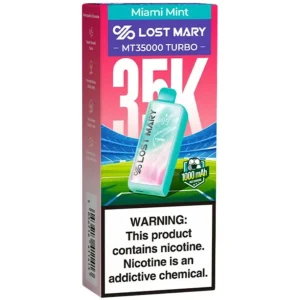 Lost Mary MT35000 Turbo: Miami Mint (WC Edition)
