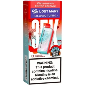 Lost Mary MT35000 Turbo: Watermelon Cotton Carnival
