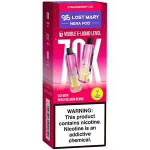 Lost Mary Nera Fullview 70K Refill Pods: Strawberry Ice