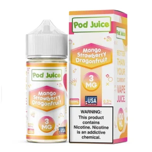 Mango Strawberry Dragonfruit Pod Juice 100mL