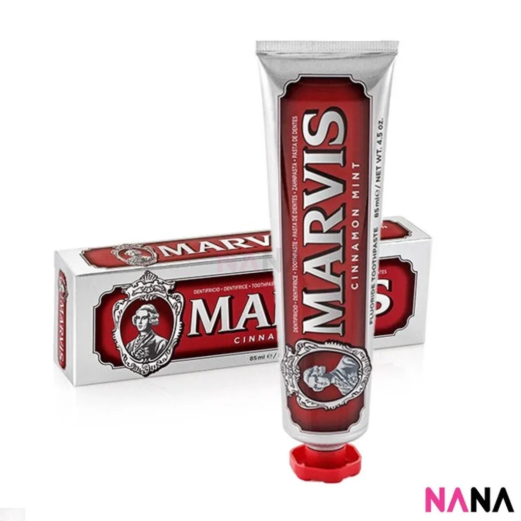Marvis Whitening Anti-Tartar Toothpaste From Italy 85ml (Cinnamon Mint / Amarelli Licorice / Aquatic Mint / Jasmin Mint / Classic Strong Mint) - Image 2