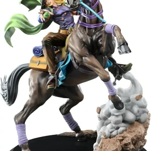 Medicos JoJo Steel Ball Run Gyro Zeppeli Valkyrie PVC Figure