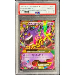 Mega Gengar EX 097/088 PSA10 Graded Japanese Pokémon TCG Card
