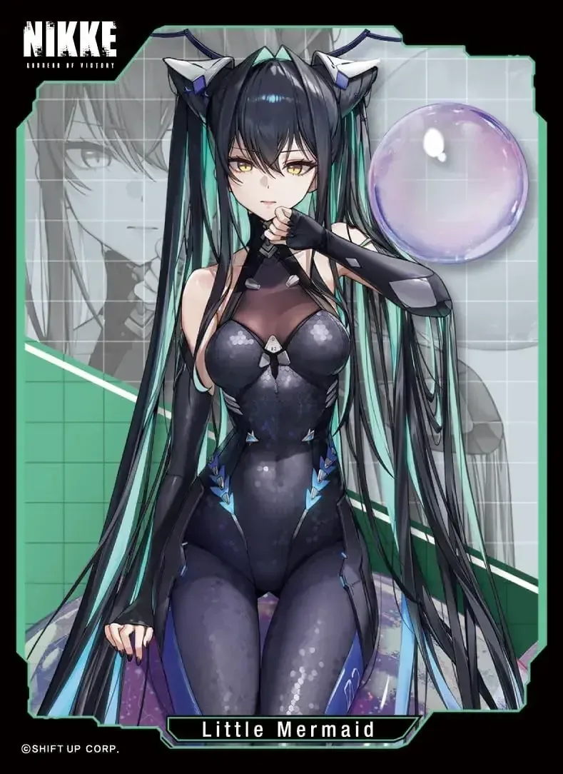 Movic Chara Sleeve Goddess of Victory NIKKE Little Mermaid Sleeves