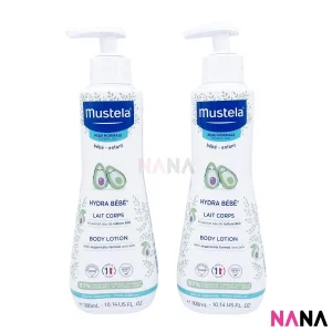 Mustela Hydra Bebe Body Lotion 300ml x2