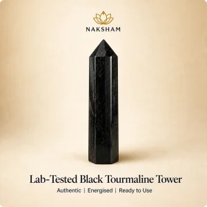 Naksham Black Tourmaline Tower