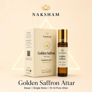 Naksham Golden Saffron Attar (Kesar)
