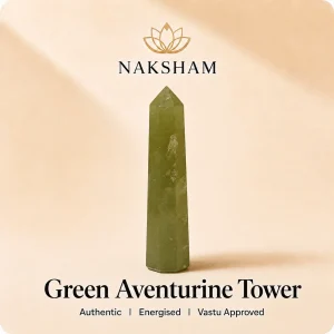 Naksham Green Aventurine Tower