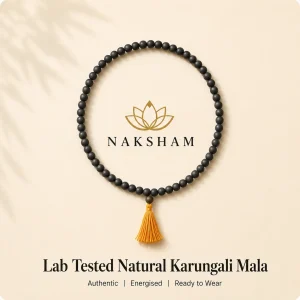 Naksham Karungali Japa Mala