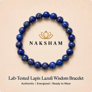 Naksham Lapis Lazuli Wisdom Bracelet