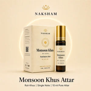 Naksham Monsoon Khus Attar (Ruh Khus)