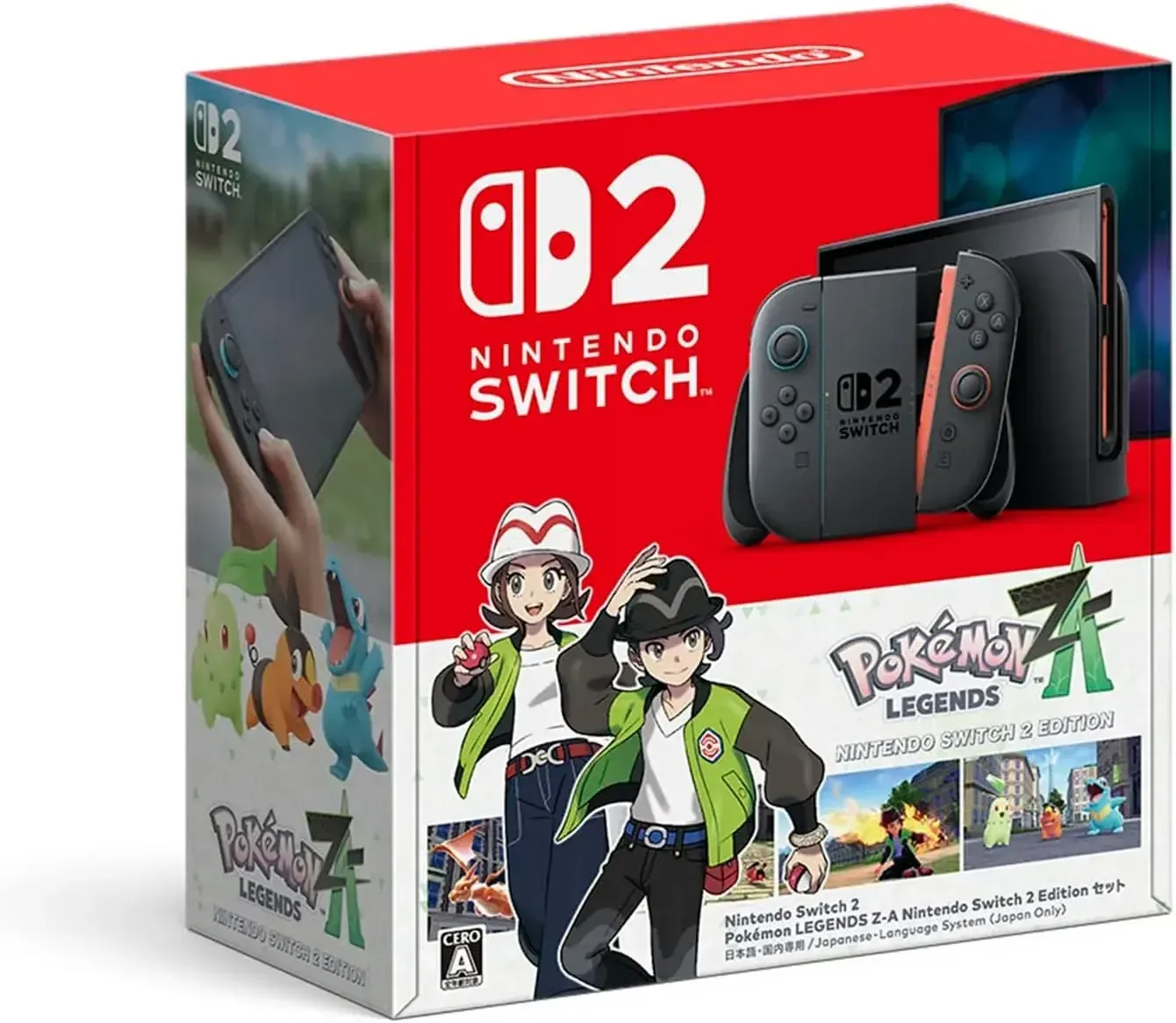 Nintendo Switch 2 Pokemon Legends Z-A Console Set - Japan Exclusive