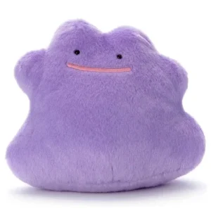 Official Pokemon Ditto Plush Toy - Soft Collectible Figure for Fans