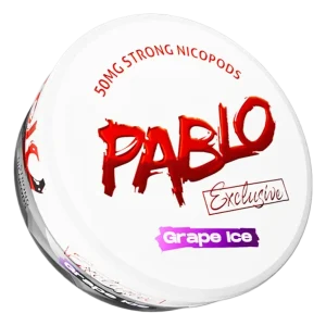 Pablo Exclusive Grape Ice 30mg Nicotine Pouches (5 Pack)