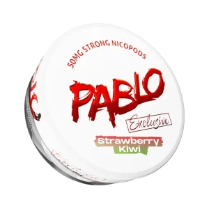 Pablo Exclusive Strawberry Kiwi 30mg Nicotine Pouches (5 Pack)