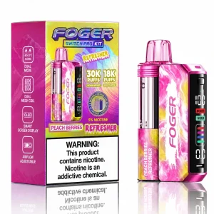 Peach Berries Refresher - Foger Switch Pro 30K Disposable Kit