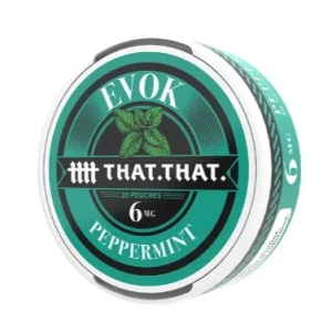 Peppermint By THATTHAT Evok Nicotine Pouches (20 pouches)