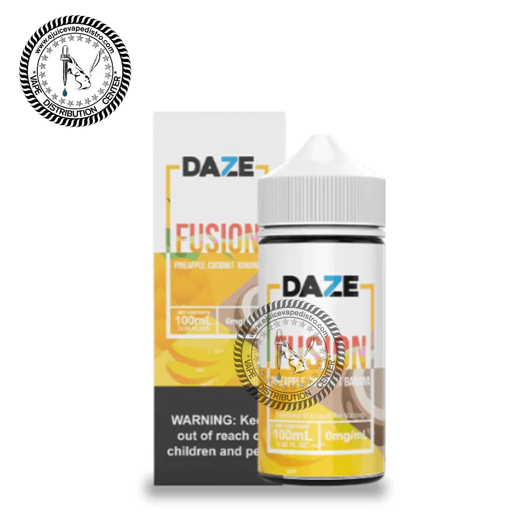 Pineapple Coconut Banana by 7 Daze Fusion 100ML - Image 2