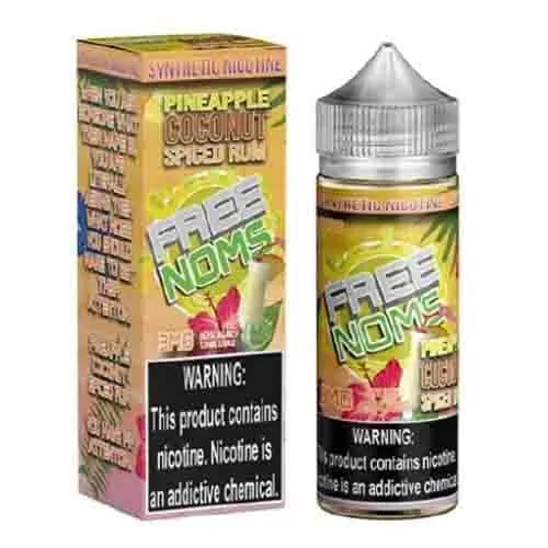 Pineapple Coconut Spiced Rum by Free Noms X2 120ML