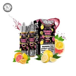 PINK LEMONADE BUBBLEGUM – CANDY KING E-LIQUID – 120ML